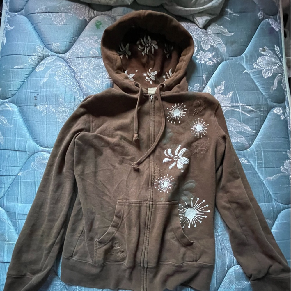 2/$30💚cute brown hoodie